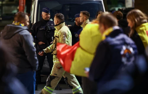 بازی بلژیک - سوئد پس از حادثه تروریستی نیمه کاره ماند