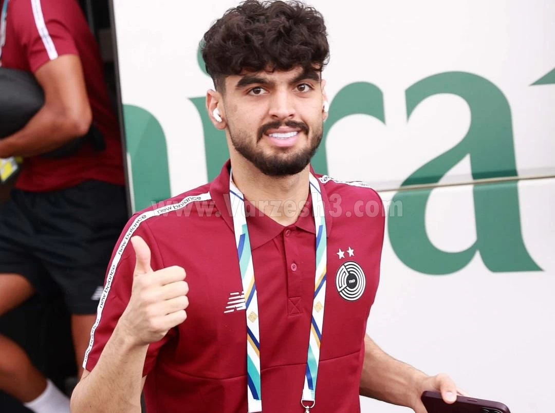 مدافع تیم ملی دوباره در قطر (عکس)