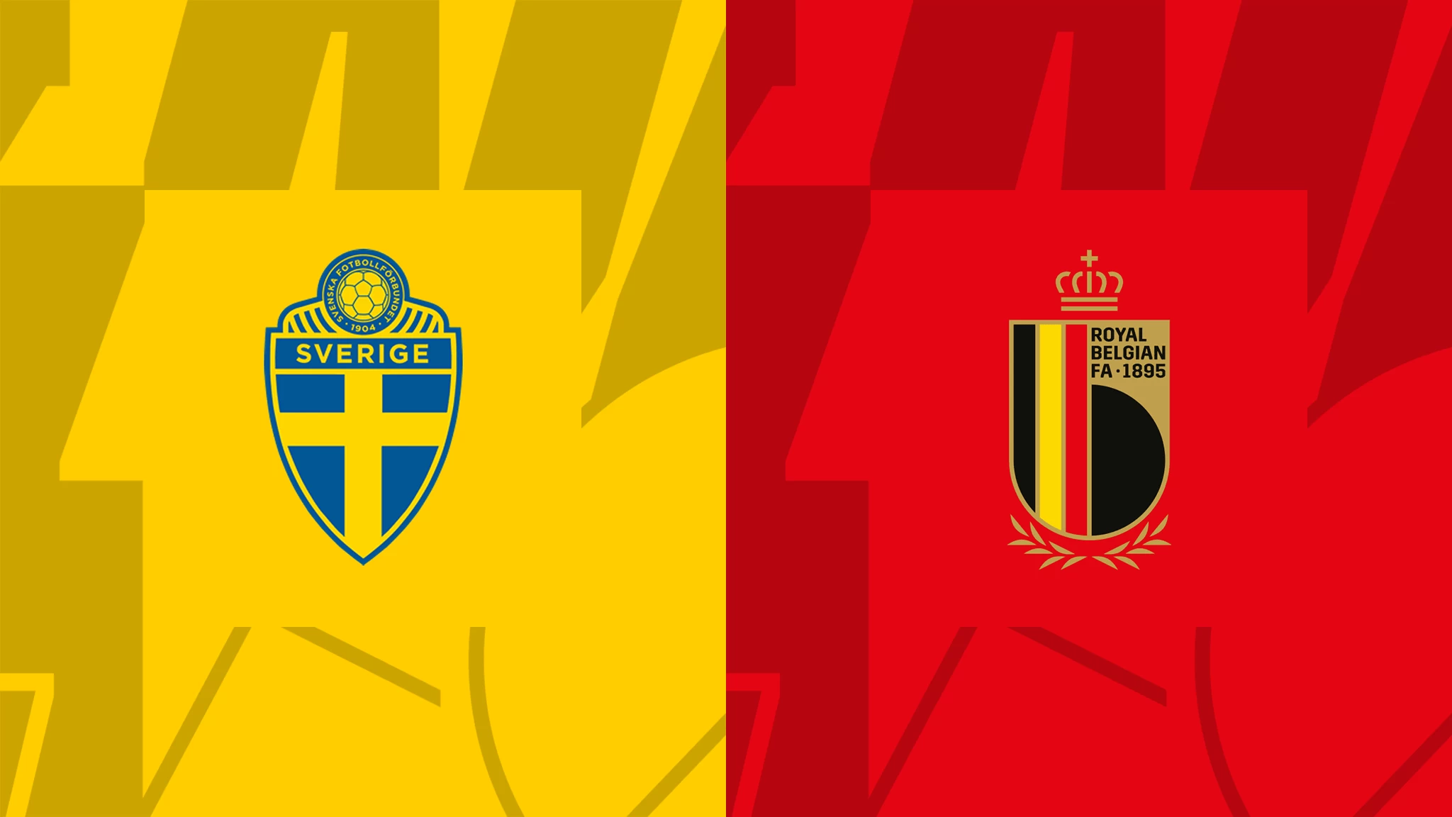 سوئد - بلژیک؛ ترکیب رسمی