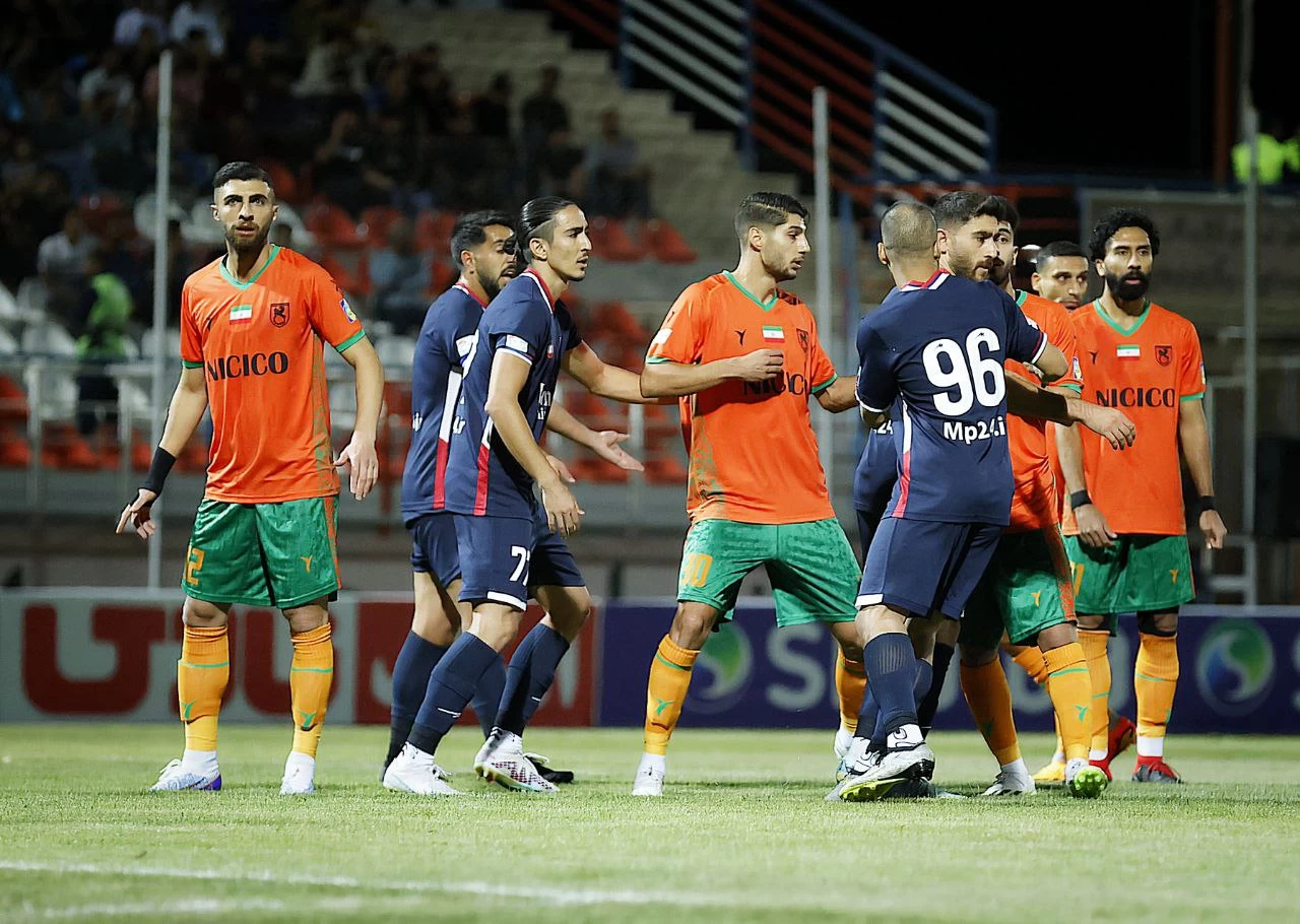 گزارش زنده:مس رفسنجان 0 - 1 نساجی