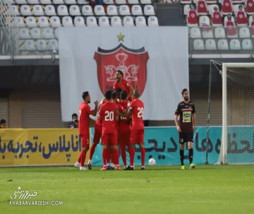 ببینید| پرسپولیس ۰ - فولاد ۱/ پرسپولیس هم مثل استقلال قربانی نکونام شد