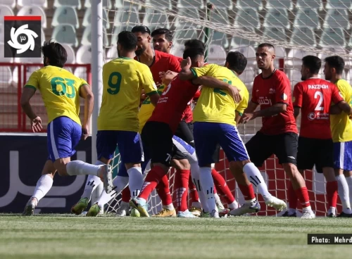 گزارش زنده: تراکتور 0 - 0 نفت آبادان