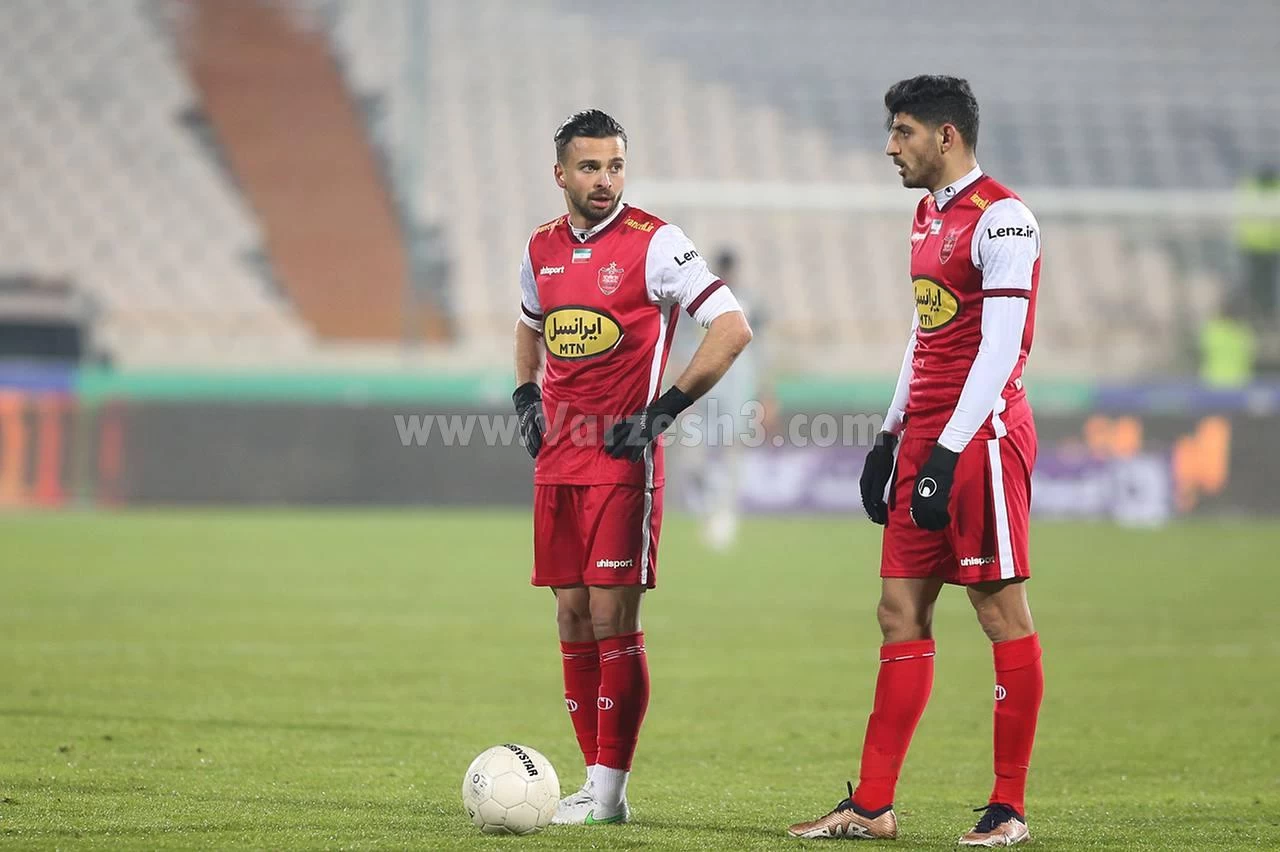 رمز سروش را فقط پرسپولیسی‌ها فهمیدند (عکس)