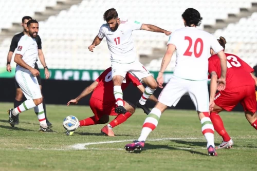 رونمایی از پوستر AFC برای بازی ایران - لبنان