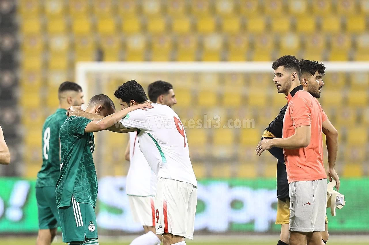 تیم چندم الجزایر مقابل ایران بازی کرد؟