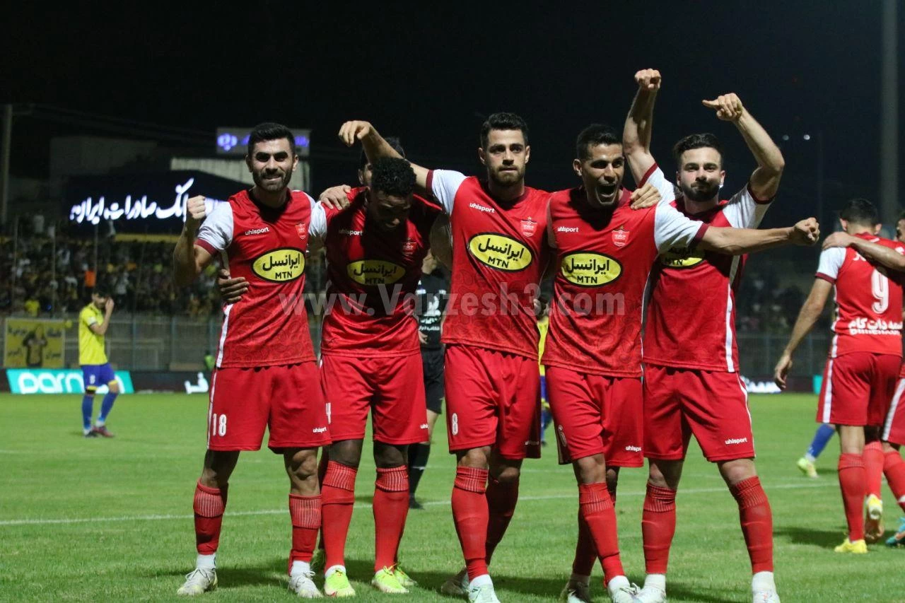 برتری تک گله پرسپوليس مقابل گل‌گهر