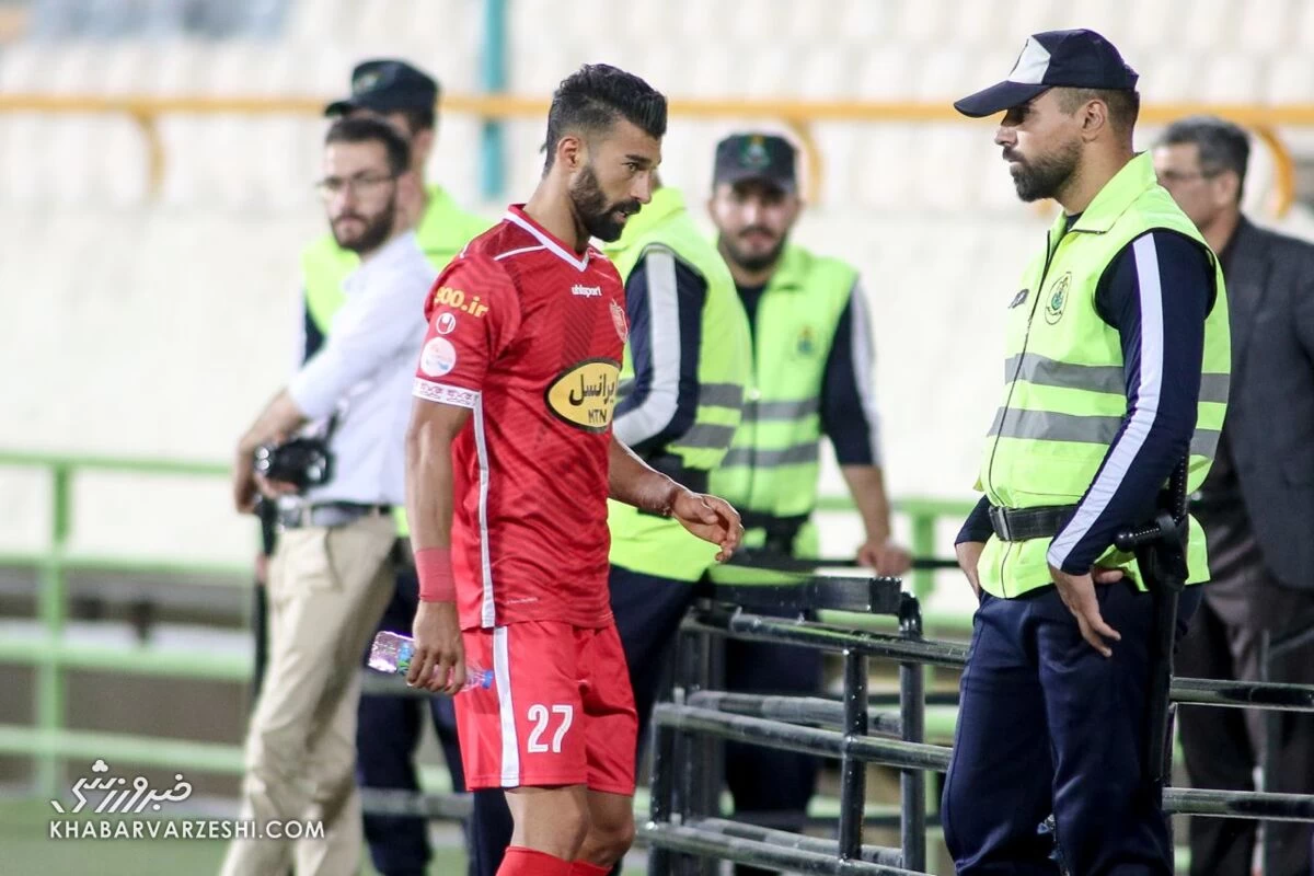 عکس| واکنش رامین رضاییان به شایعه قهر از پرسپولیس/ من مریض بودم!